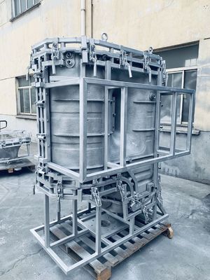 철골 공사로 연장으로 만드는 8-12mm 로토 주형을 던지는 1500L 저수 탱크