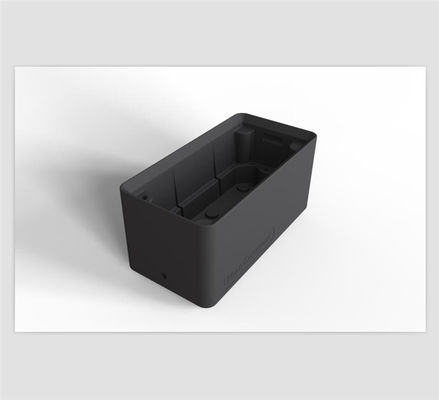 소형 회전 성형 선상저밀도폴리에틸렌 HDPE 플라스틱 랙 박스 중벽 검은 분말