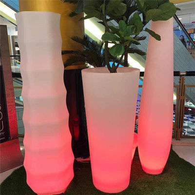 받아들일 수 있는 회전 성형 경작자들 식물 선상저밀도폴리에틸렌 HDPE 포트 수지 몰드 고객 설계 OEM을 밝히는 쇼핑몰