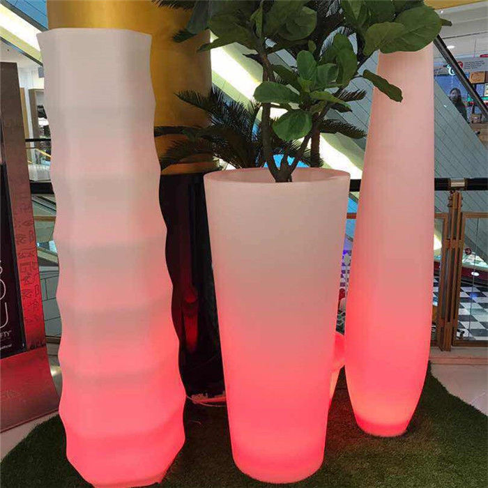 받아들일 수 있는 회전 성형 경작자들 식물 선상저밀도폴리에틸렌 HDPE 포트 수지 몰드 고객 설계 OEM을 밝히는 쇼핑몰